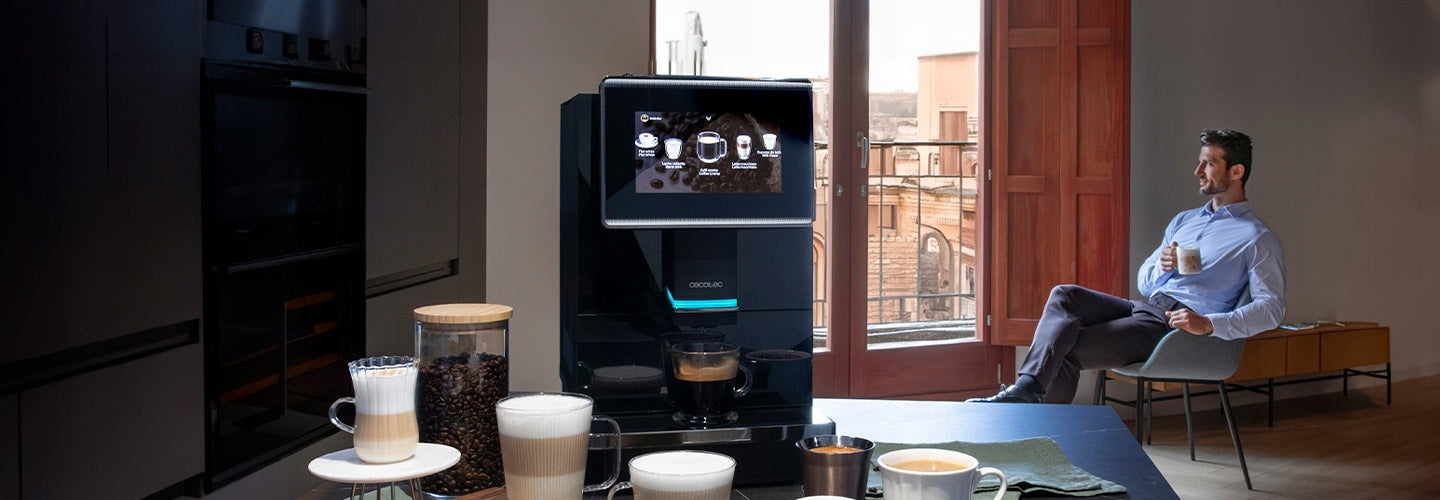 Automatic Coffee Maker Cremmaet Touch OCS 1500W 19 Bar Cecotec Black EAN (GTIN) 8435484018036