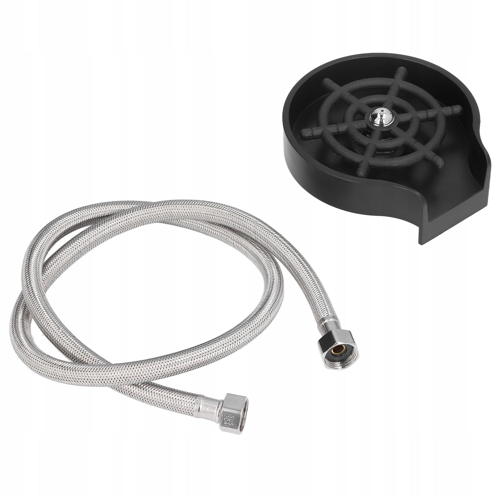 Automatic Cup Pad, Black Stainless Steel, No 7G Brand no brand
