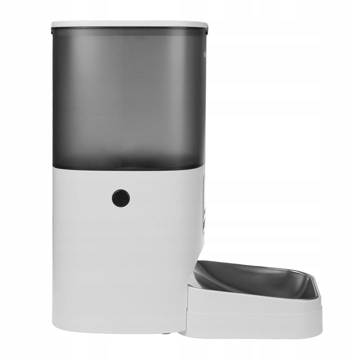Automatic Dispenser Bowl Rabbit Cat Food Feeder 6L USB Color white
