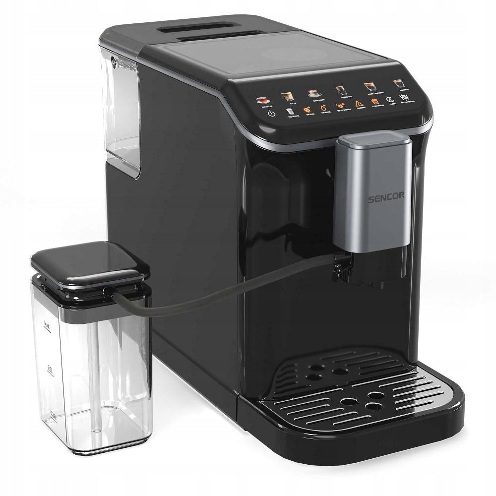 Automatic Espresso Machine for coffee Sencor 1350W 20bar milk frother