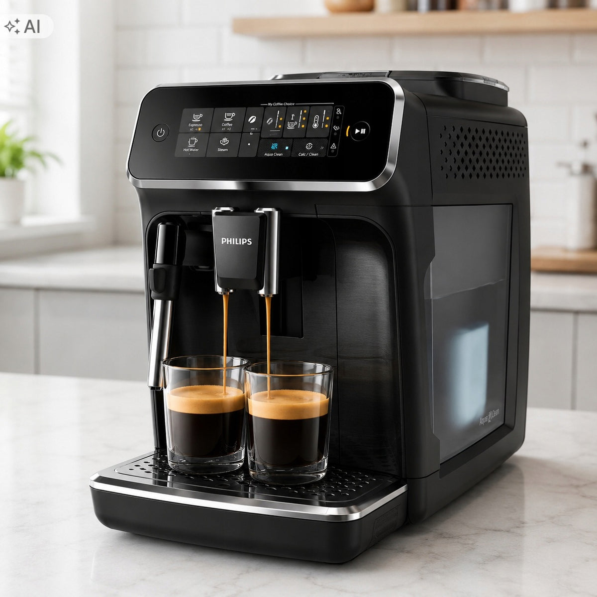 Automatic Pressure Machine Philips LatteGo EP2230 Grinder 1500W Black Manufacturer code EP2230/10