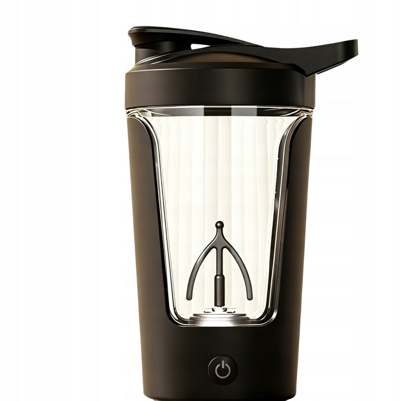 Automatic Protein Shaker 350ml, Cup with Stirrer, USB, Black Volume 350 ml