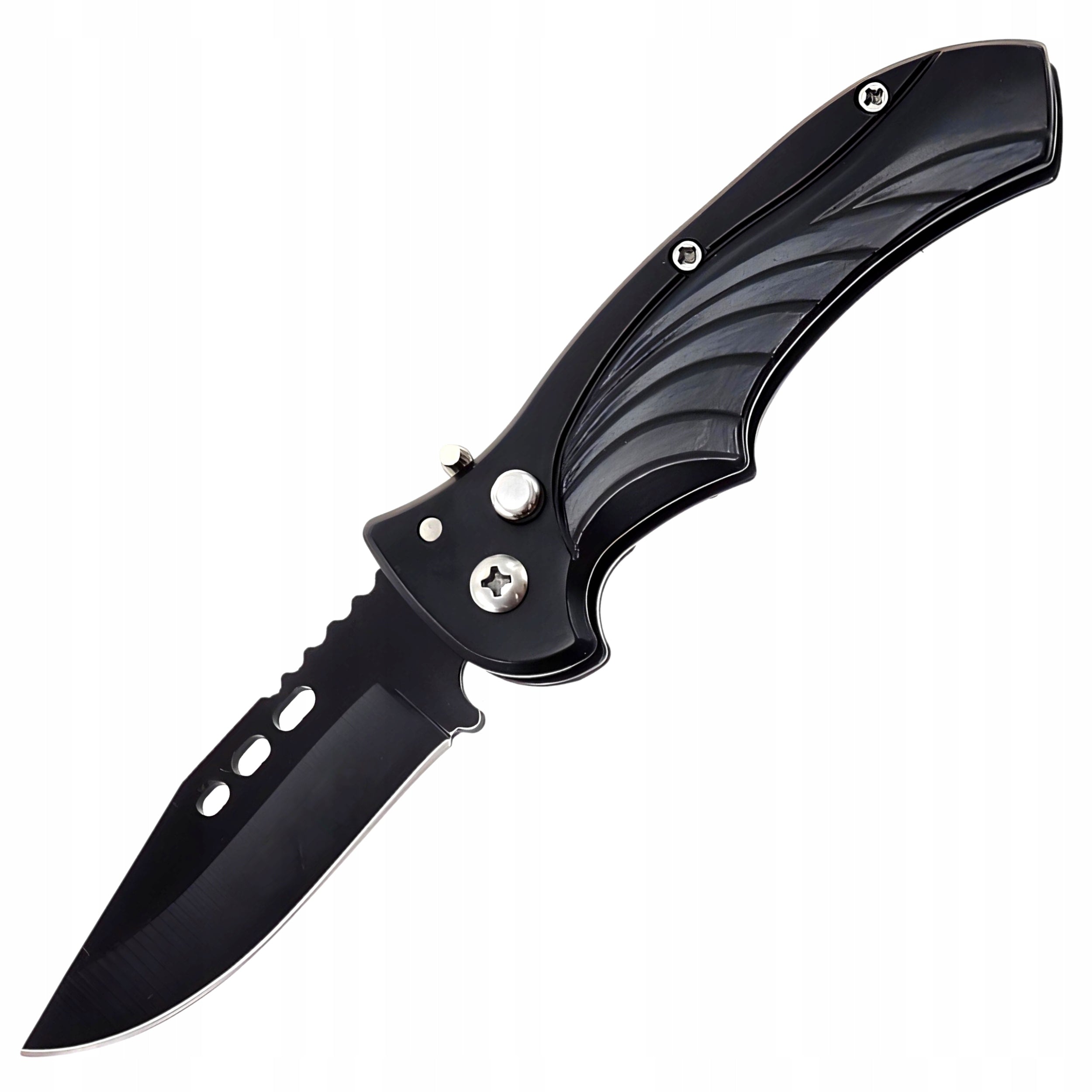 Automatic Spring Knife Folding EDC Clip Point with Lock 80g Brand BSH ADVENTURE