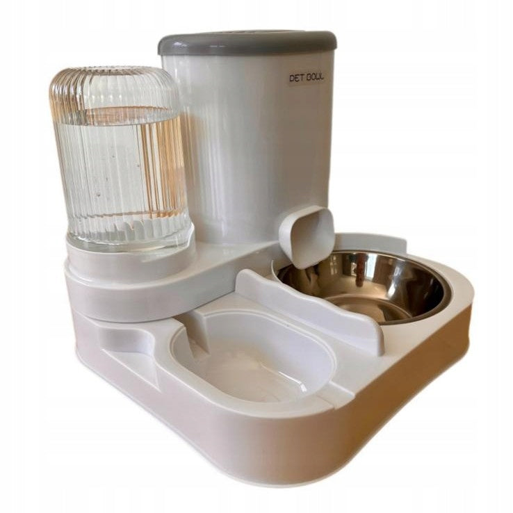 Automatic WATER AND FOOD FEEDER CAT AND DOG BOWL DISPENSER Capacity 2 l