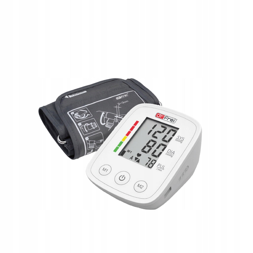 Automatic blood pressure monitor DR Frei M-BASE Shoulder Accurate Measurement Fuzzy Medical device type medical device or in-vitro diagnostic medical device