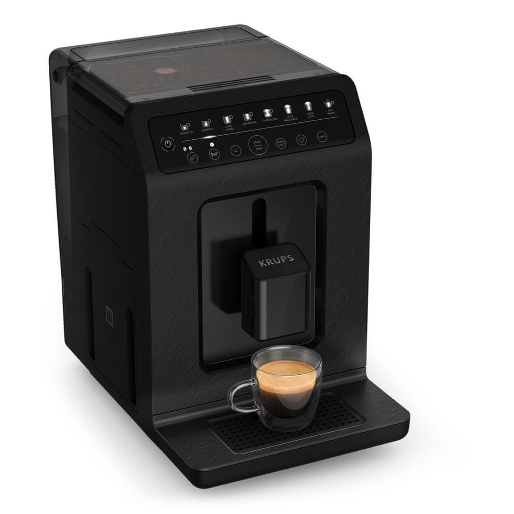 Automatic coffee machine Krups Evidence Eco-Design EA897B10 1450 W black Packaging status original