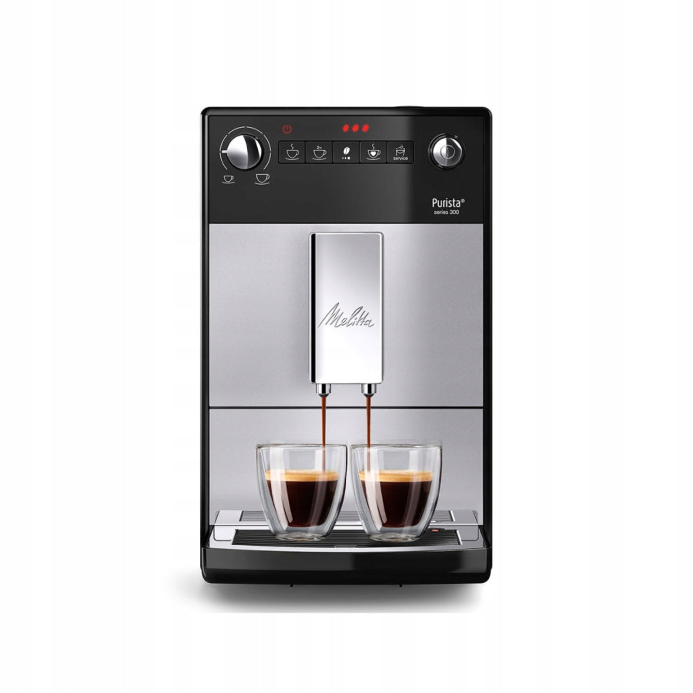 Automatic coffee machine Melitta Purista F23/0-101 - silver/black
