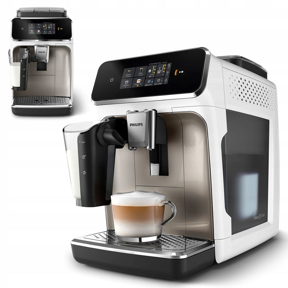 Automatic coffee maker Philips LatteGo 2300 white chrome EP2333/40