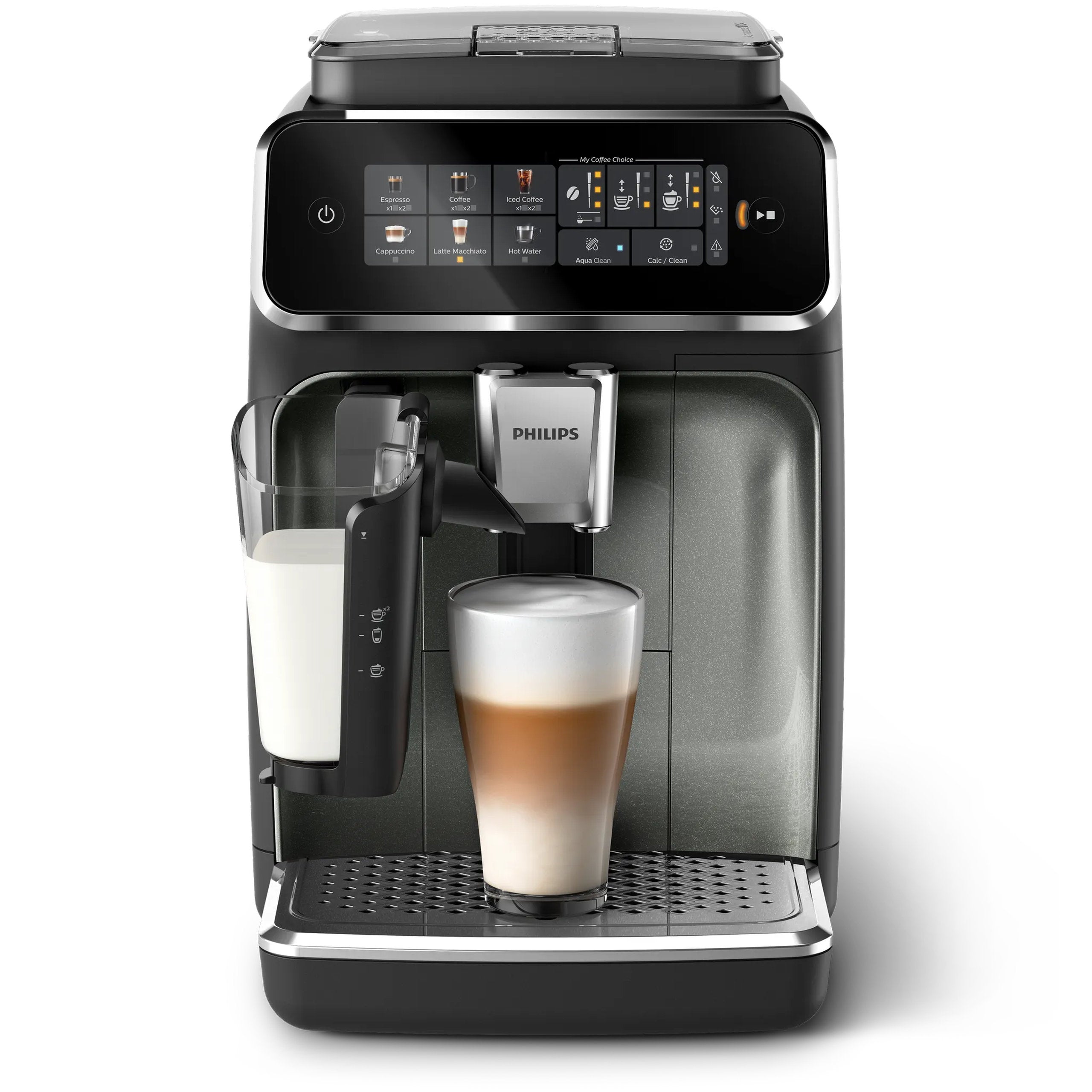 Automatic coffee maker Philips LatteGo 3300 black anthracite EP3349/70 Brand Philips