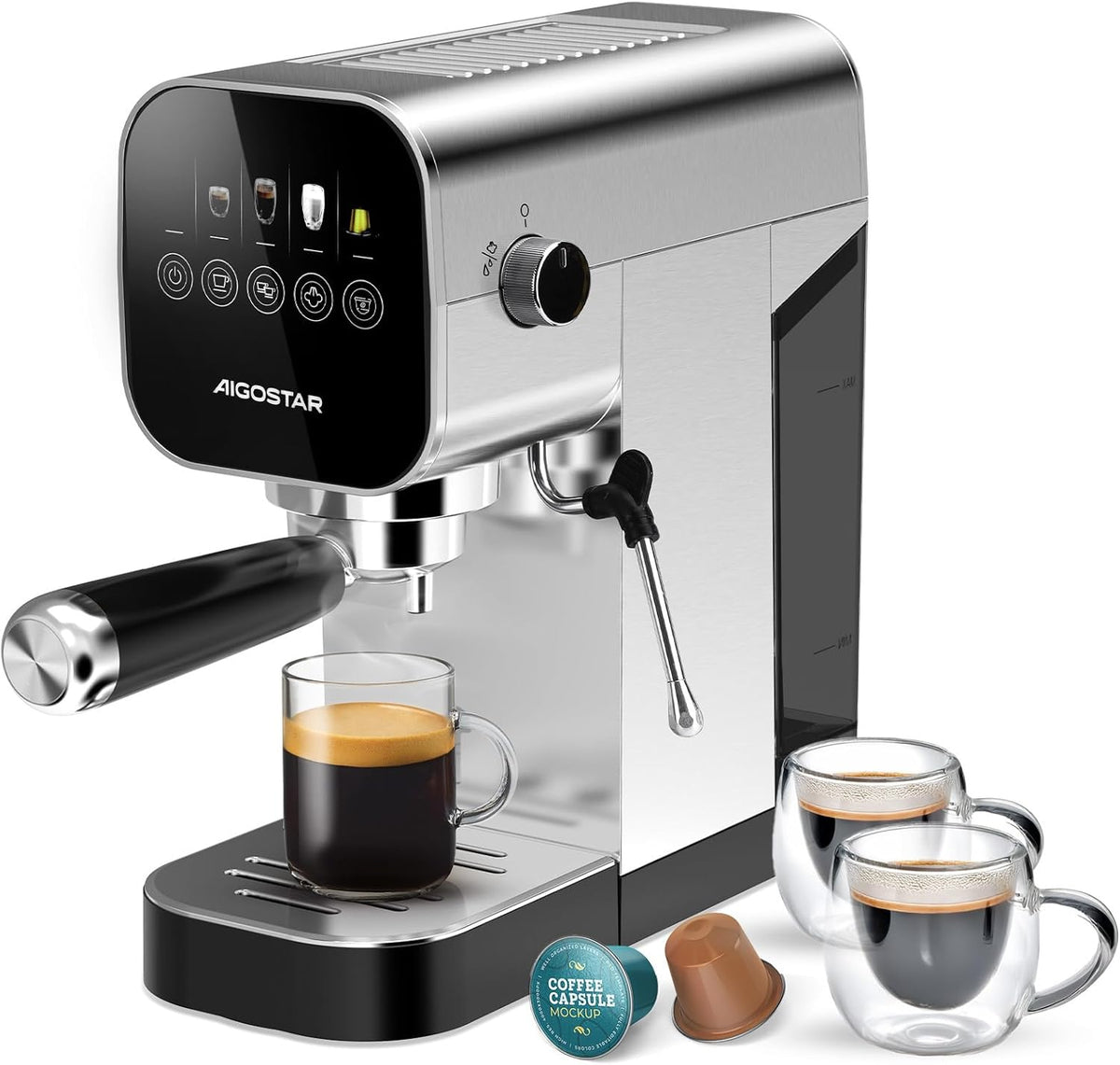 Automatic espresso machine Aigostar Professional Coffee Maker