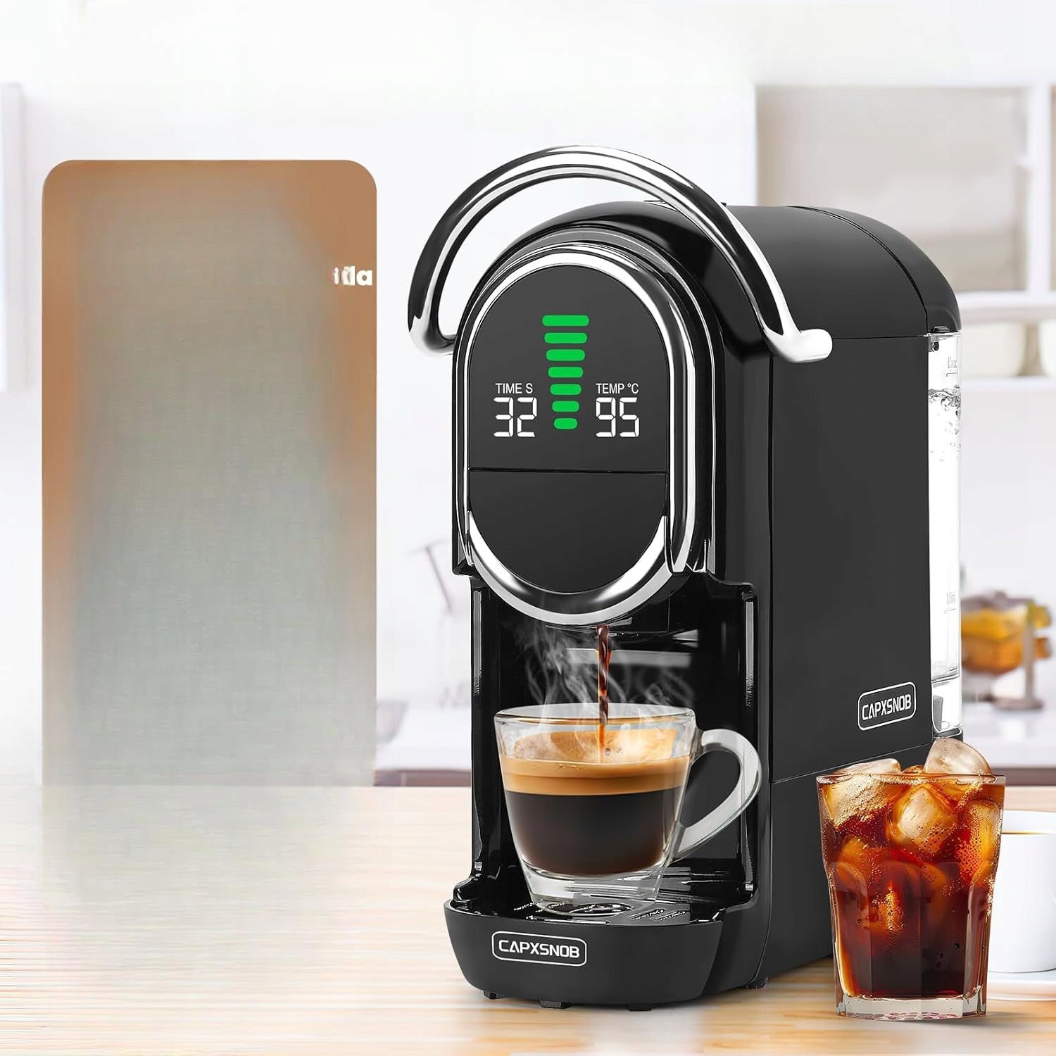 Automatic espresso machine CAPXSNOB 3223213 1450 W black Manufacturer code 5sad2