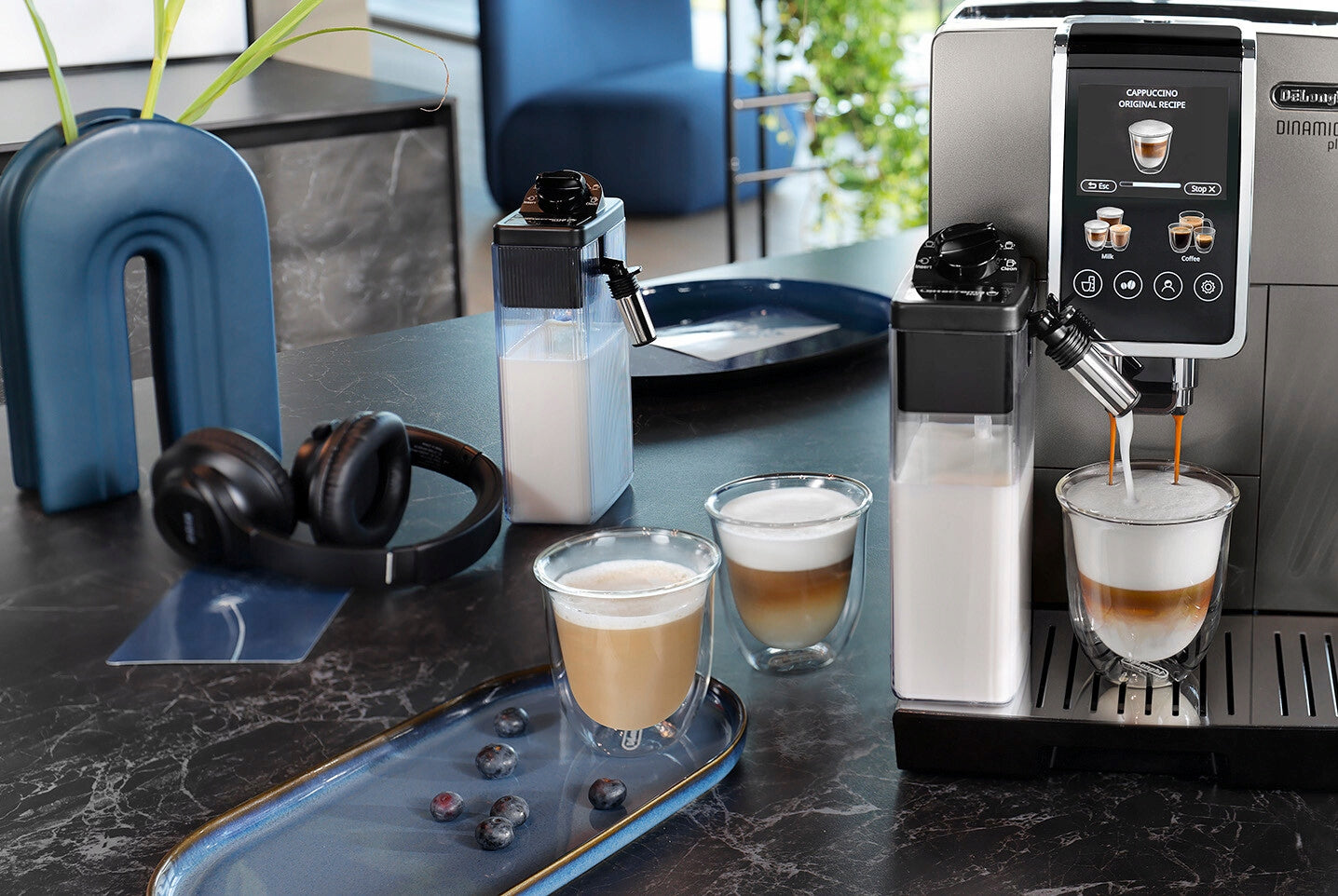 Automatic espresso machine De'Longhi ECAM380.95TB titanium Manufacturer code ECAM380.95TB