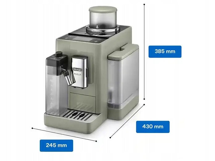 Automatic espresso machine De'Longhi EXAM420.55.GR Rivelia Jade Green Packaging status original