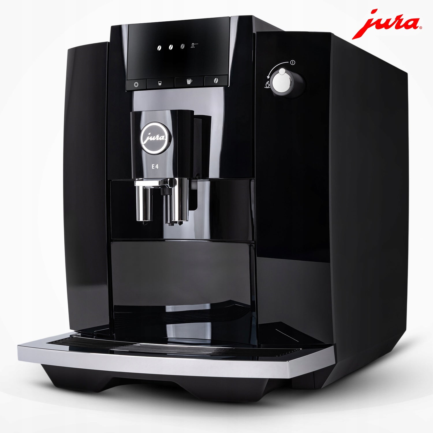 Automatic espresso machine Jura E4 Piano Black (EA) 1450 W black Packaging status original