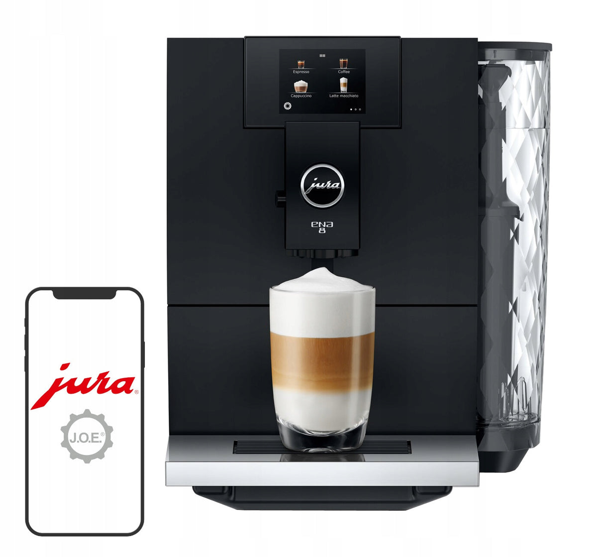 Automatic espresso machine Jura ENA 8 15580 1450 W black