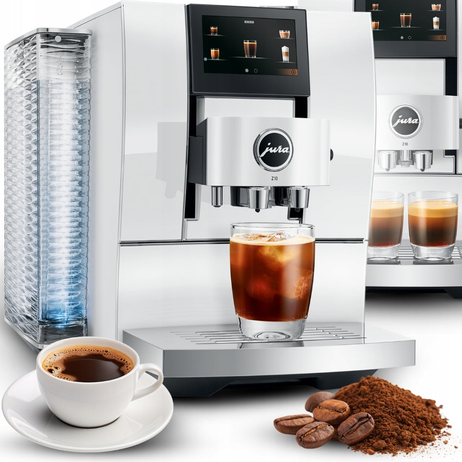 Automatic espresso machine Jura Z10 Diamond White (EB) 1450 W white