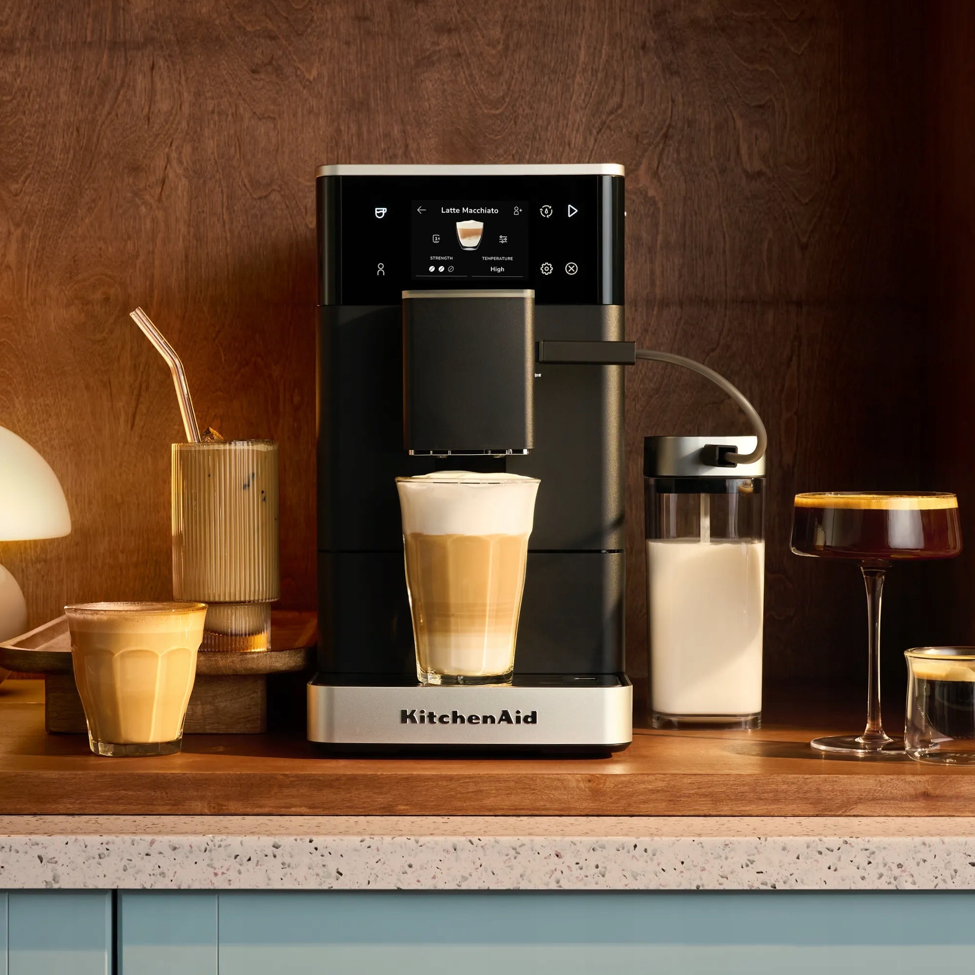 Automatic espresso machine KitchenAid 5KES8454E 1450 W black Brand KitchenAid