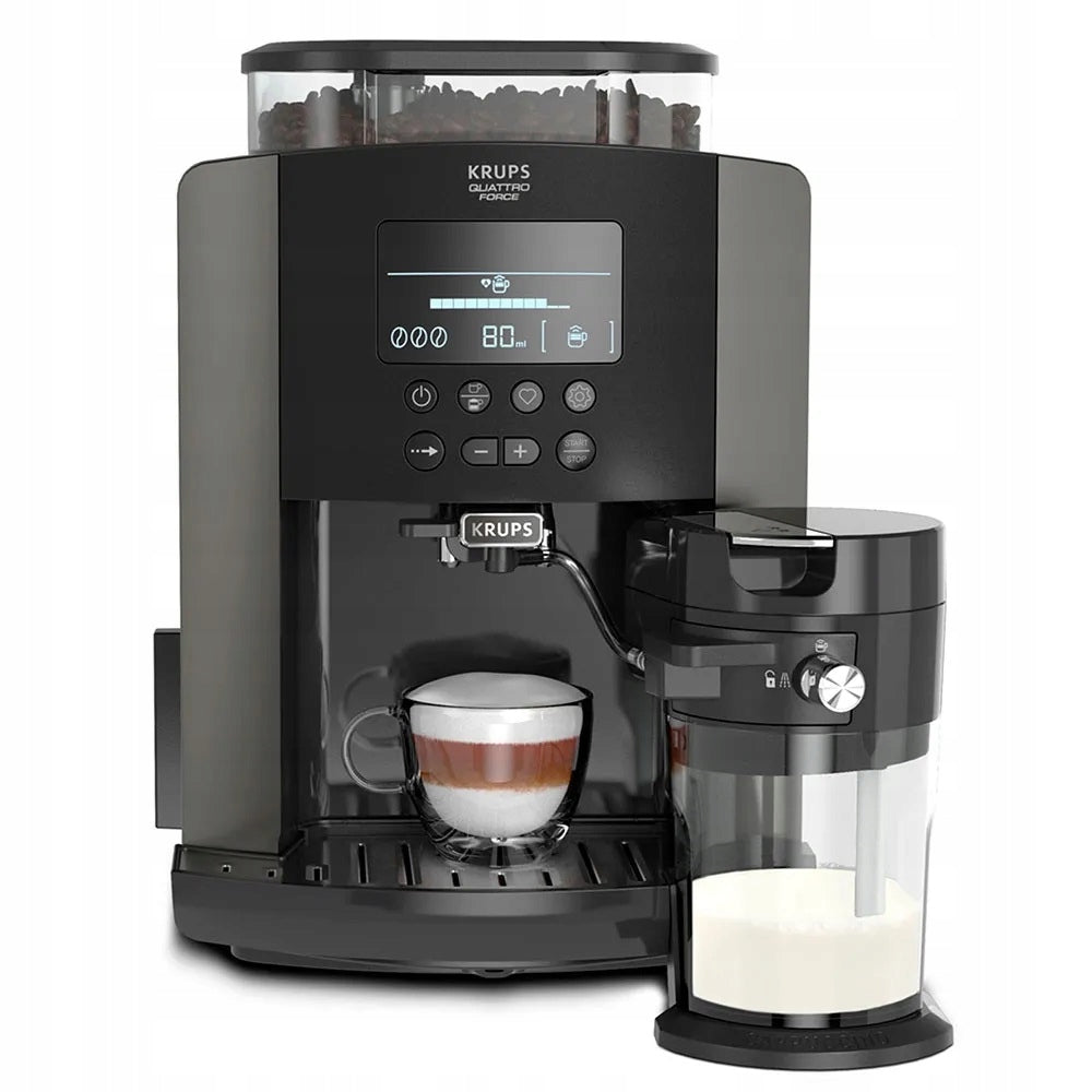 Automatic espresso machine Krups EA819E10 Arabica Latte 1450W black