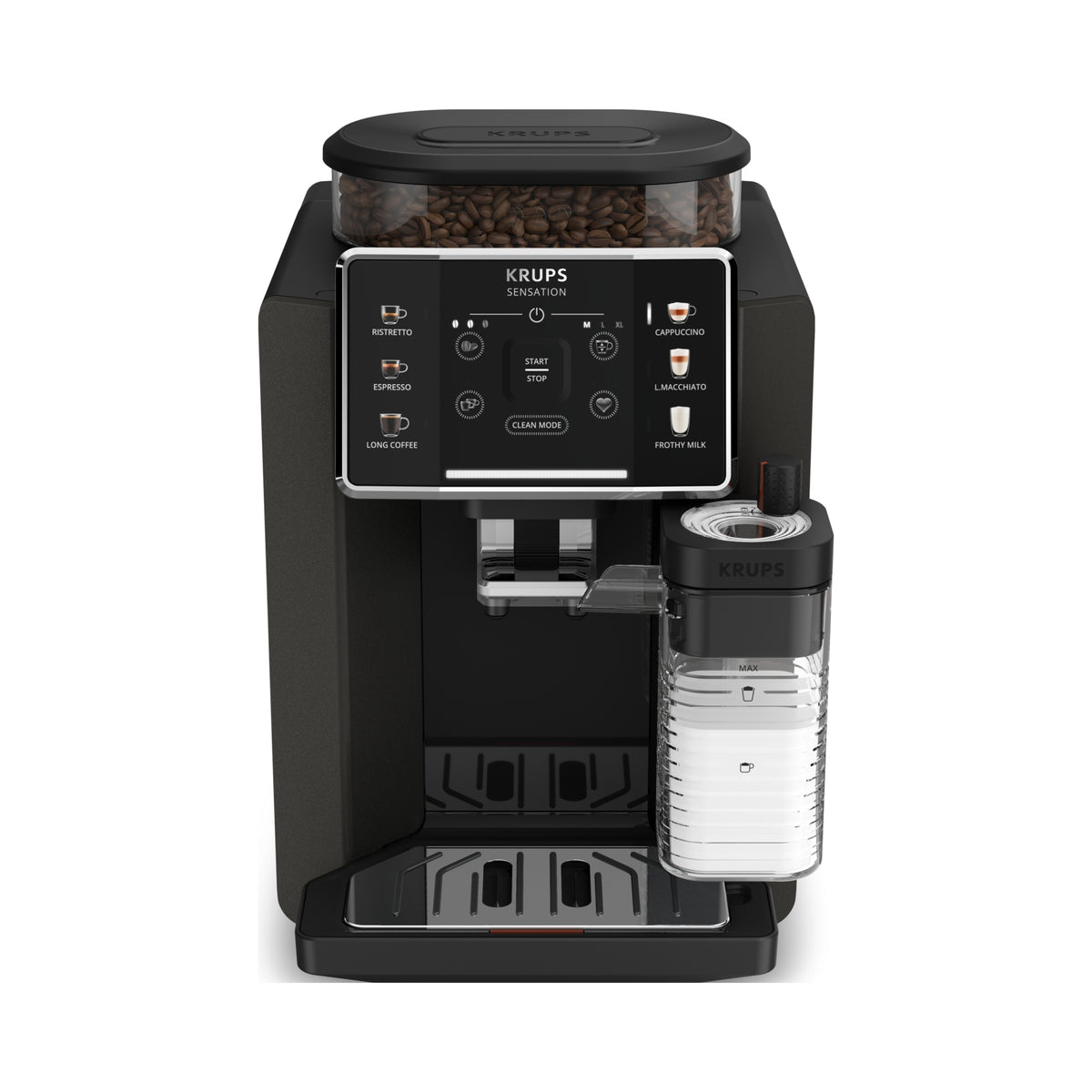 Automatic espresso machine Krups EA912910 1450 W black Manufacturer code EA918GE0