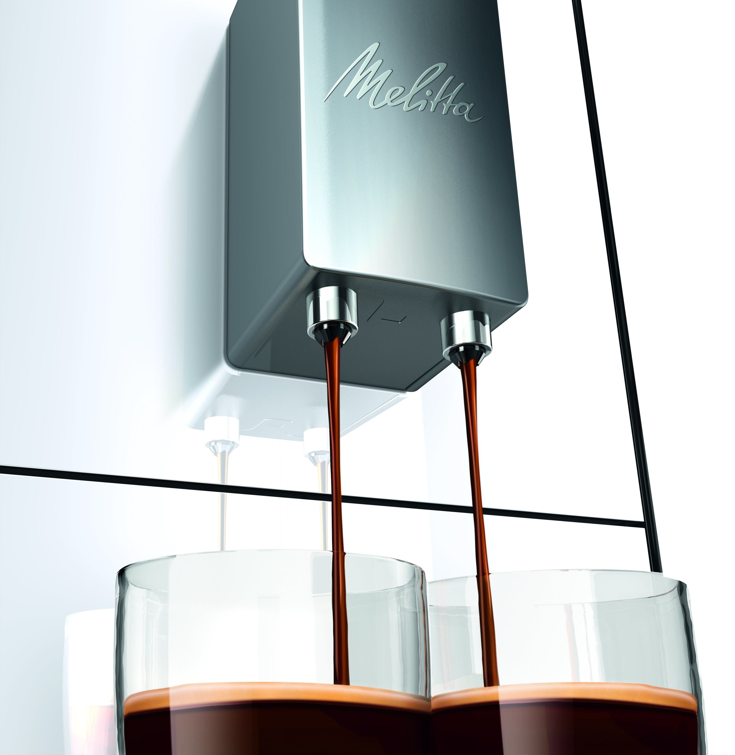 Automatic espresso machine Melitta Solo E950-103 1400 W silver/grey Packaging status original
