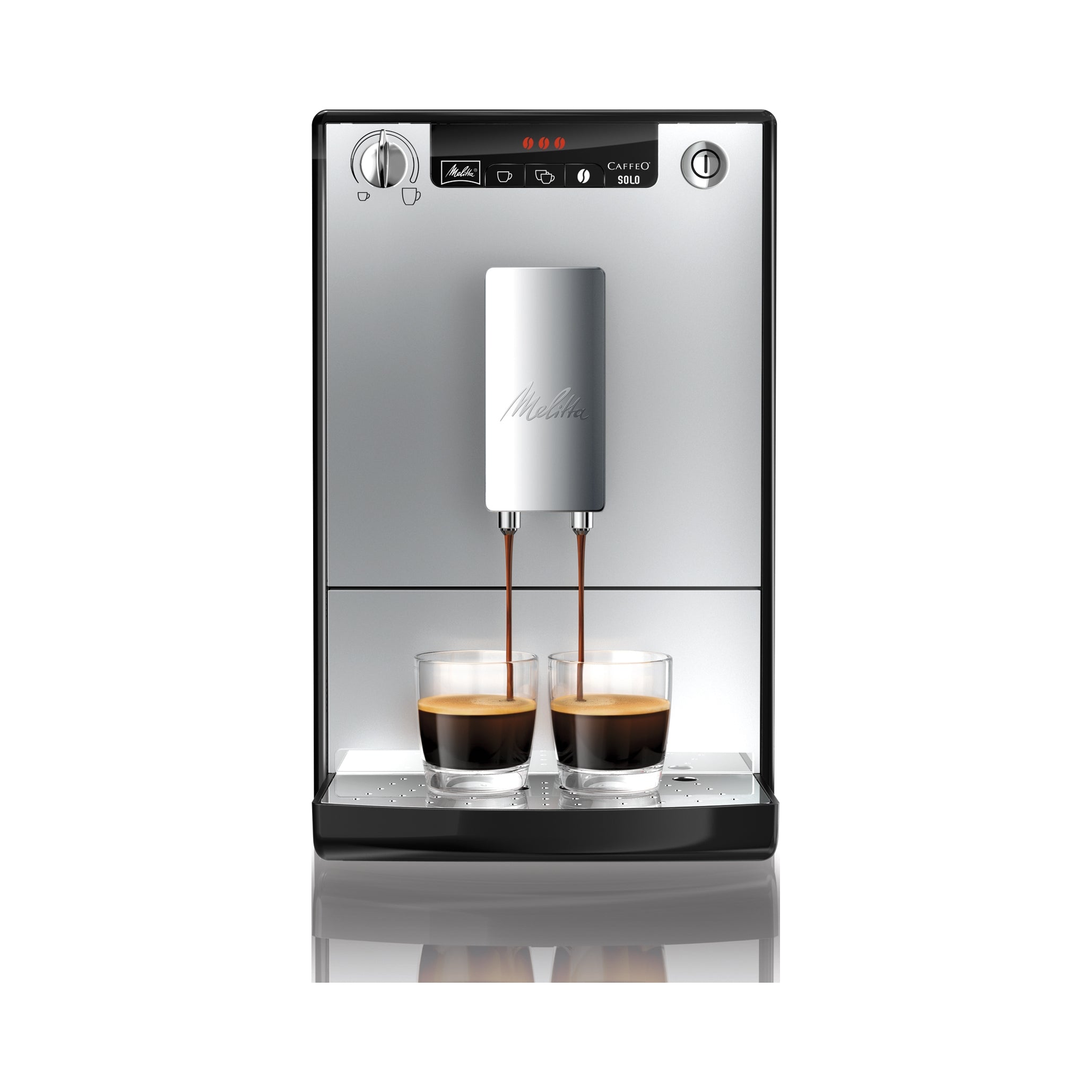 Automatic espresso machine Melitta Solo E950-103 1400 W silver/grey