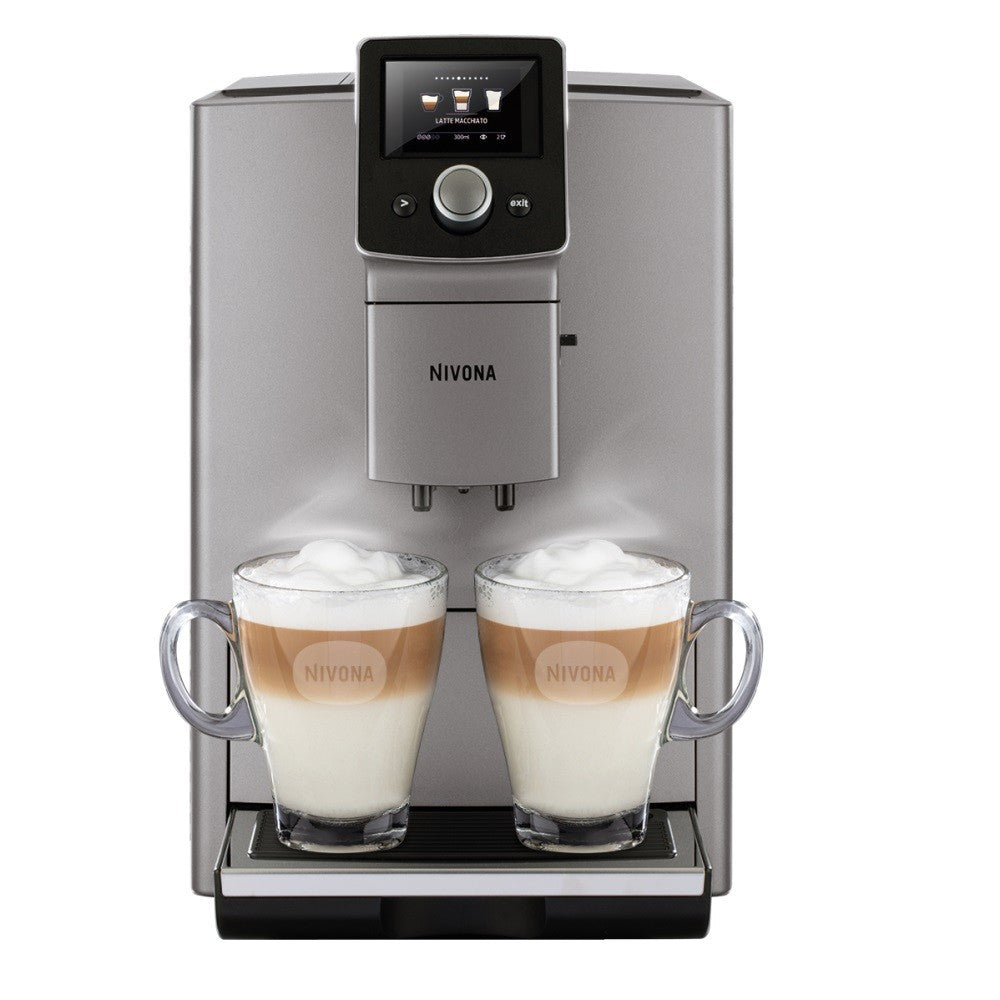 Automatic espresso machine Nivona CafeRomatica 821 silver/grey