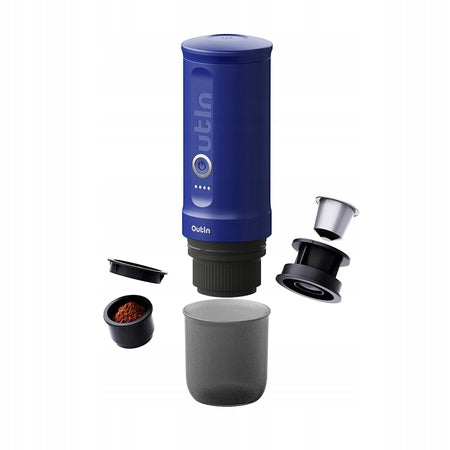 Automatic espresso machine Outin Nano Espresso Maker blue Packaging status original