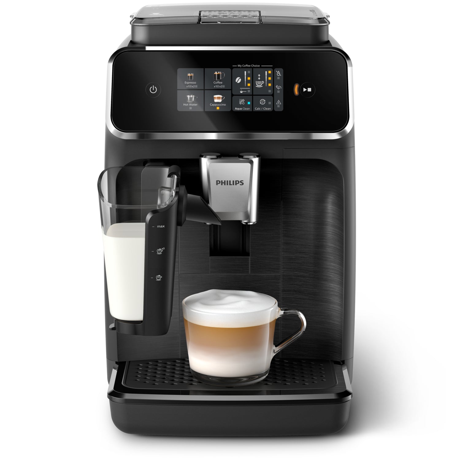 Automatic espresso machine Philips LatteGo EP2330/10 1500 W 15 bar black Manufacturer code EP2330/10