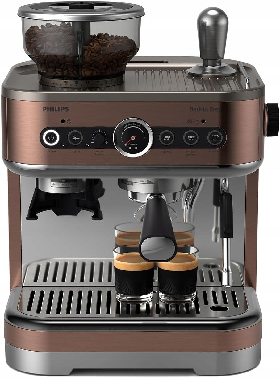 Automatic espresso machine Philips PSA3228/41 1350 W beige/brown Packaging status original