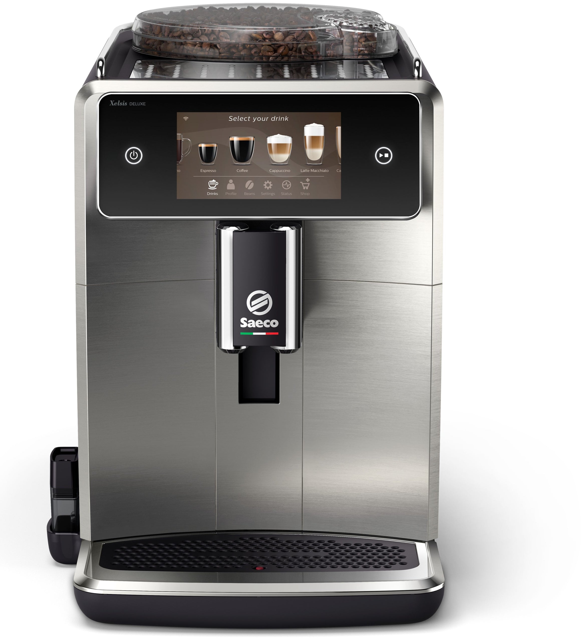 Automatic espresso machine Saeco SM8785/00 1850W silver/grey Manufacturer code SM8785/00