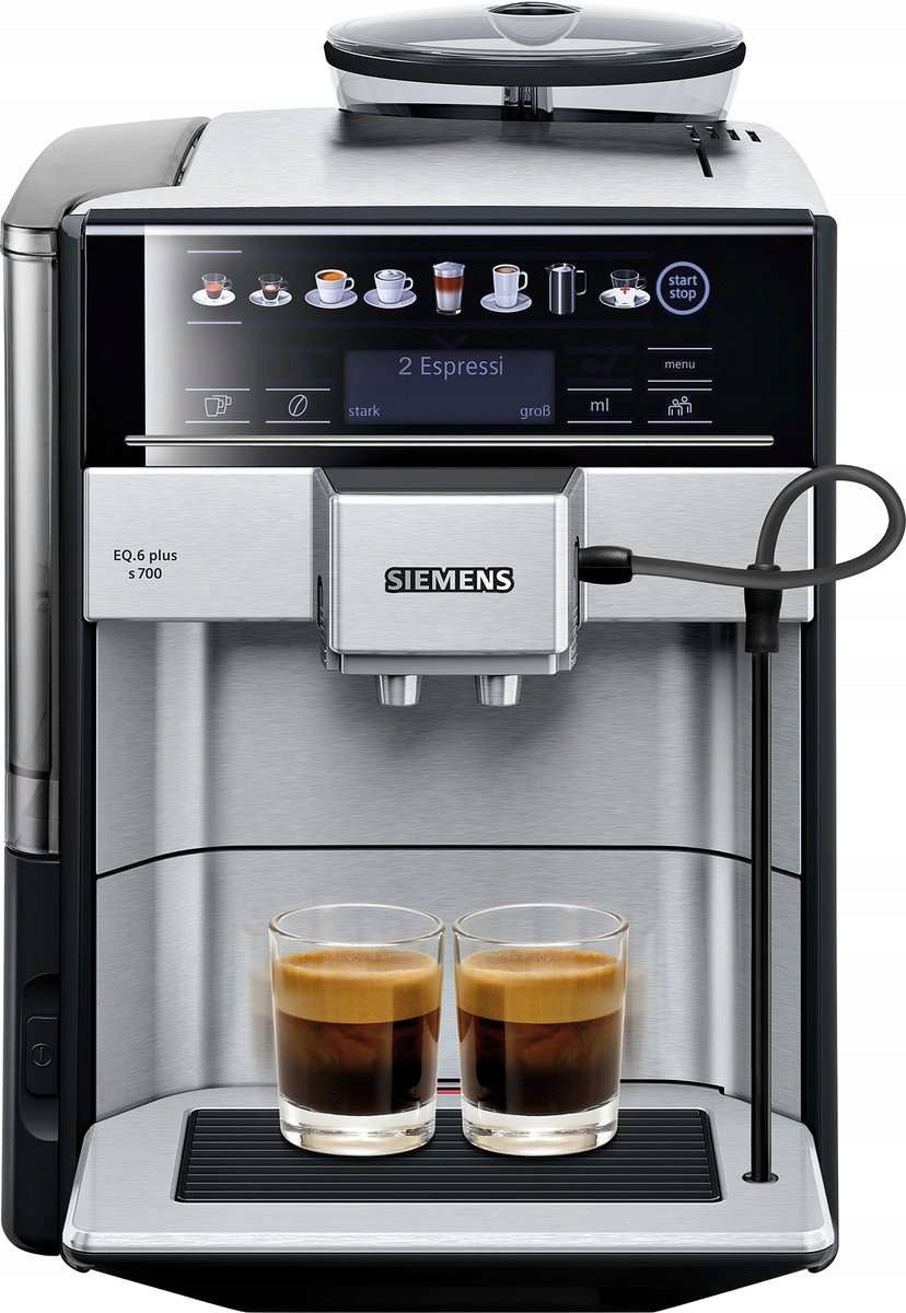 Automatic espresso machine Siemens EQ 6 plus s700 1500 W black