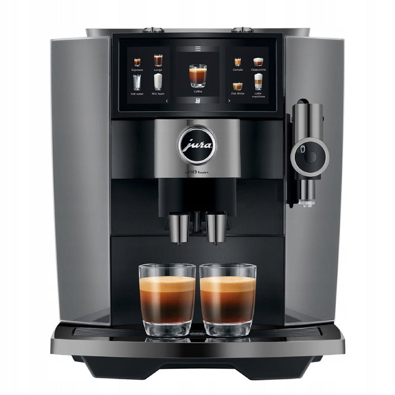 Automatic espresso machine for coffee Jura J10 TWIN Diamond Onyx (EA) Manufacturer code EKSPRES CIŚNIENIOWY DO KAWY JURA J10 TWIN