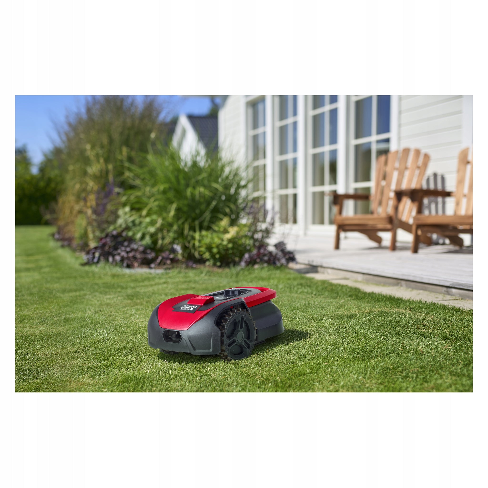 Automatic mower 300 m2 Meec Tools Average working time 70 min