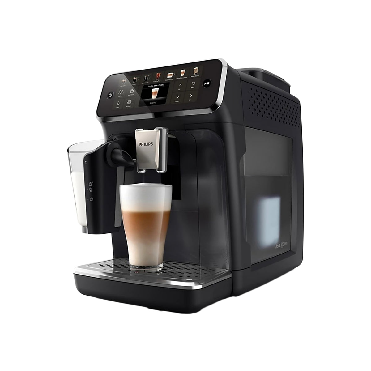Automatic pressure coffee machine LatteGo Philips EP4441/50 black Model EP4441/50