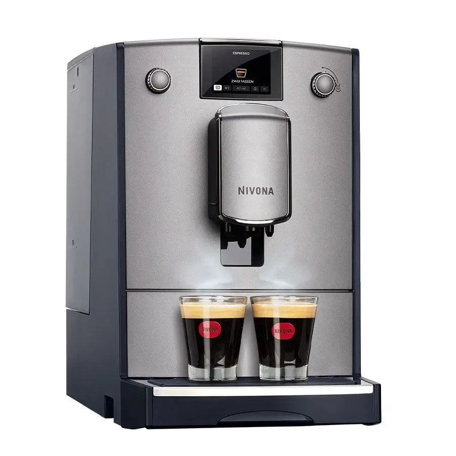 Automatic pressure coffee machine Nivona CafeRomatica 695 silver Packaging status original