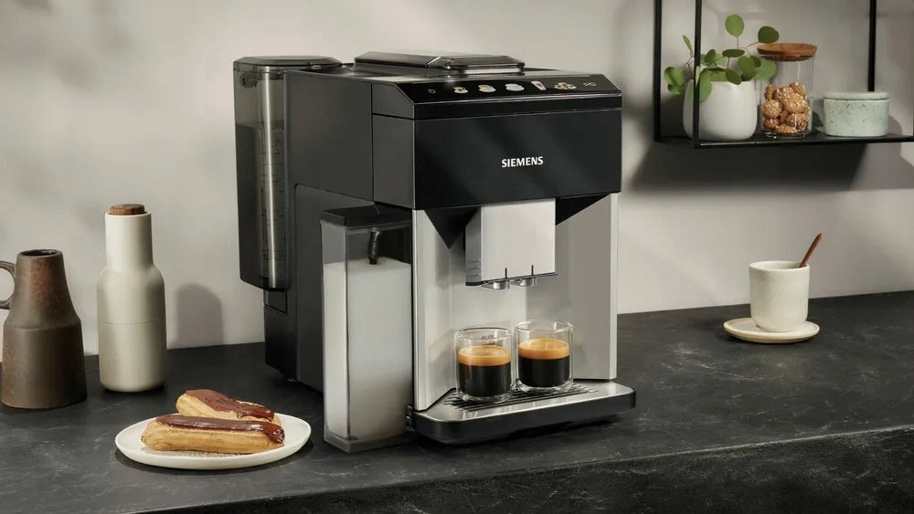 Automatic pressure coffee machine Siemens TQ 513R01 1500W black Packaging status original