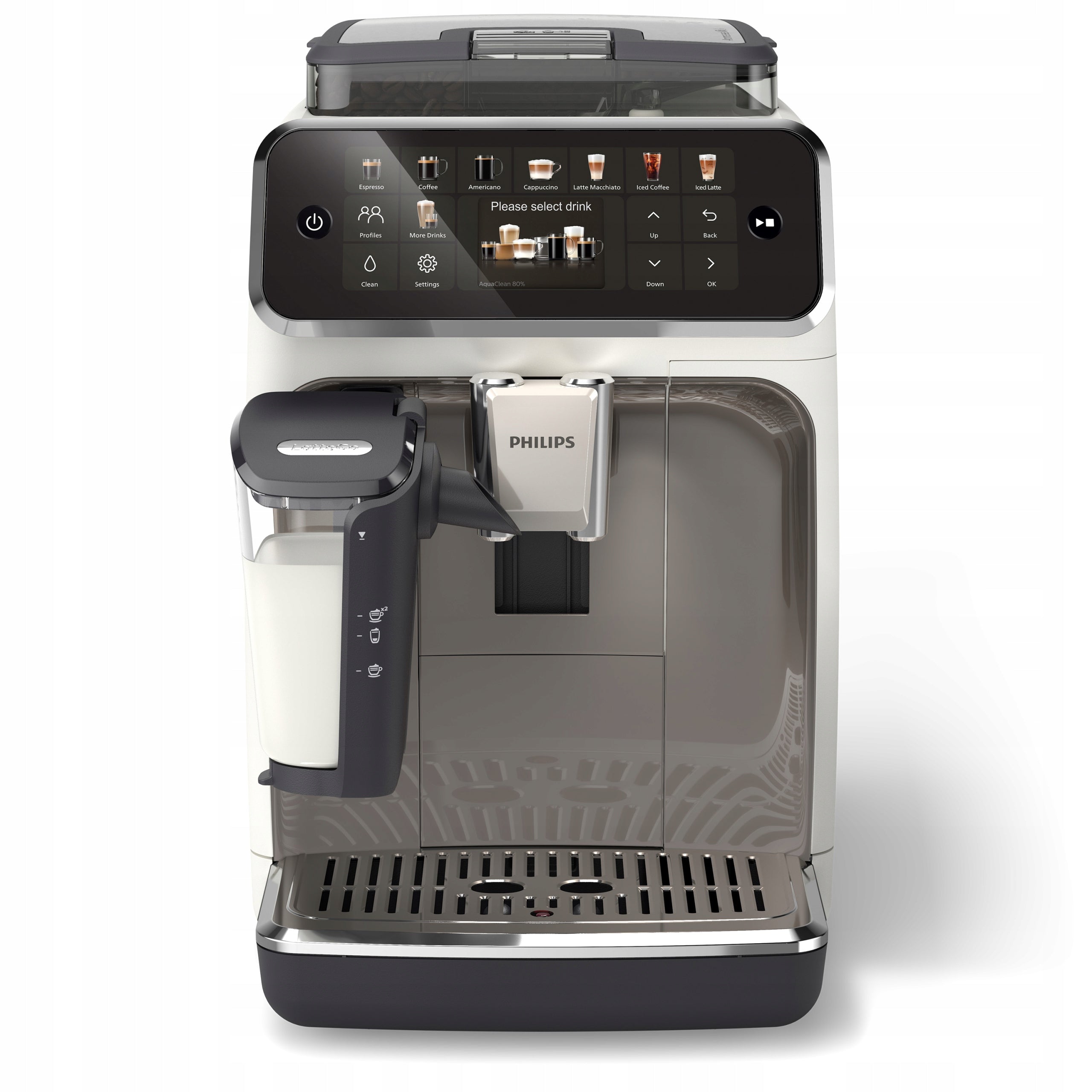 Automatic pressure machine Philips EP5545/70 1500W LatteGo white Brand Philips