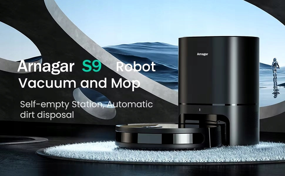 Automatic robot mopping vacuum cleaner Arnagar S9 Sweep&Mop 3500Pa 2600mAh Brand no brand