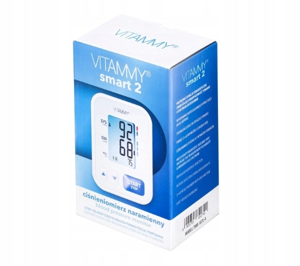 Automatic shoulder blood pressure monitor Vitammy Smart 2 Arrhythmia detection Medical device no