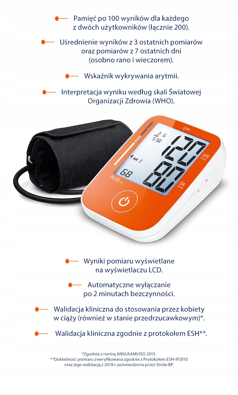 Automatic shoulder blood pressure monitor with cuff, DOZ Med Basic Medical device type medical device or in-vitro diagnostic medical device