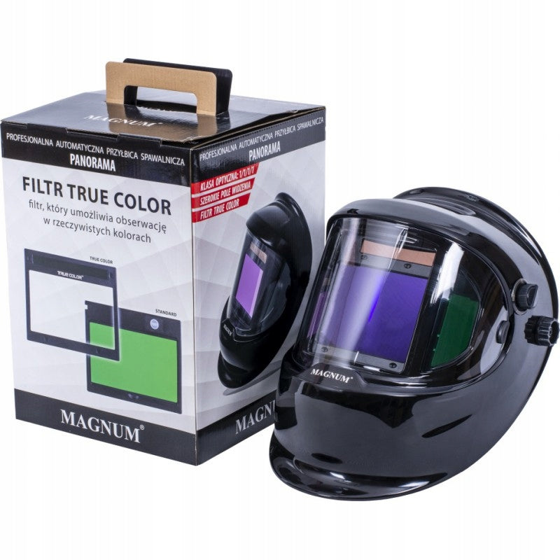Automatic welding visor MAGNUM PANORAMA TRUE COLOR 4 sensors