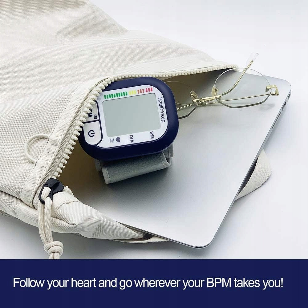Automatic wrist blood pressure monitor Healthkeep arrhythmia pulse Brand no brand