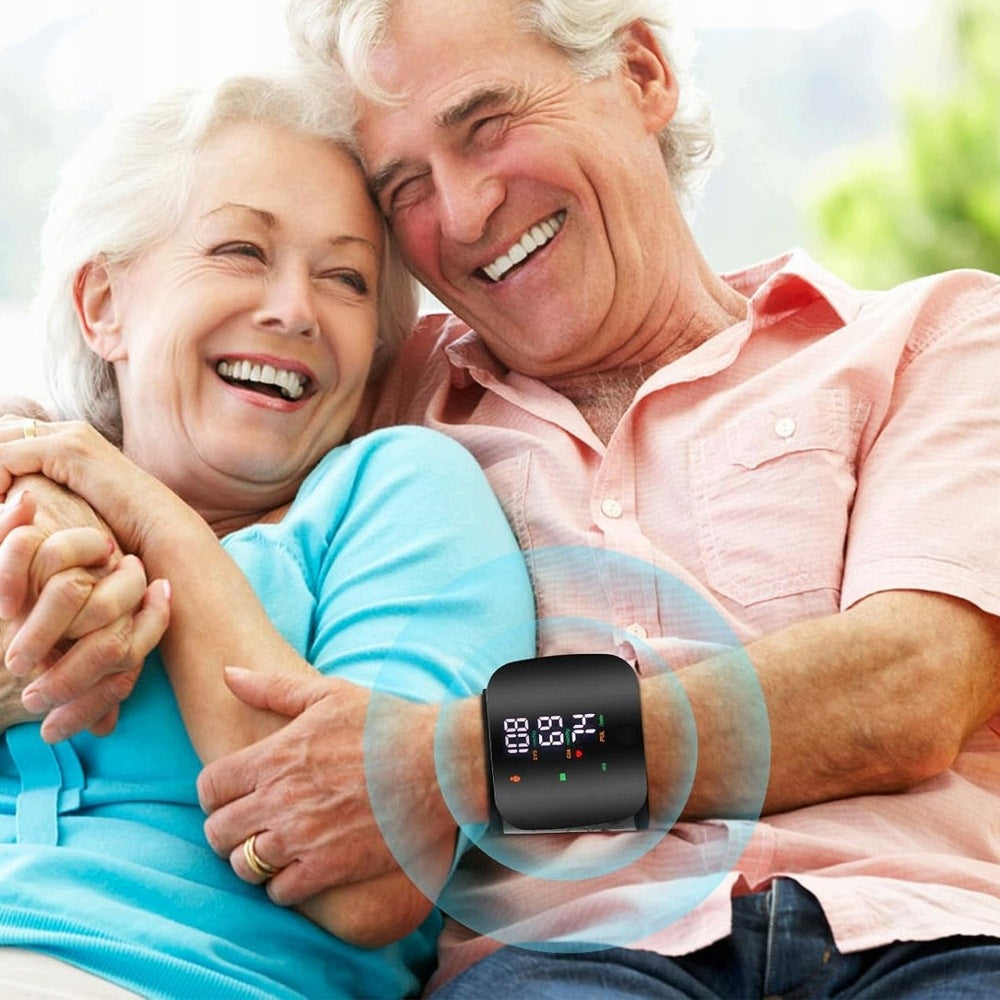 Automatic wrist blood pressure monitor up to 100measurements memory 2x99 300mAh Medical device no