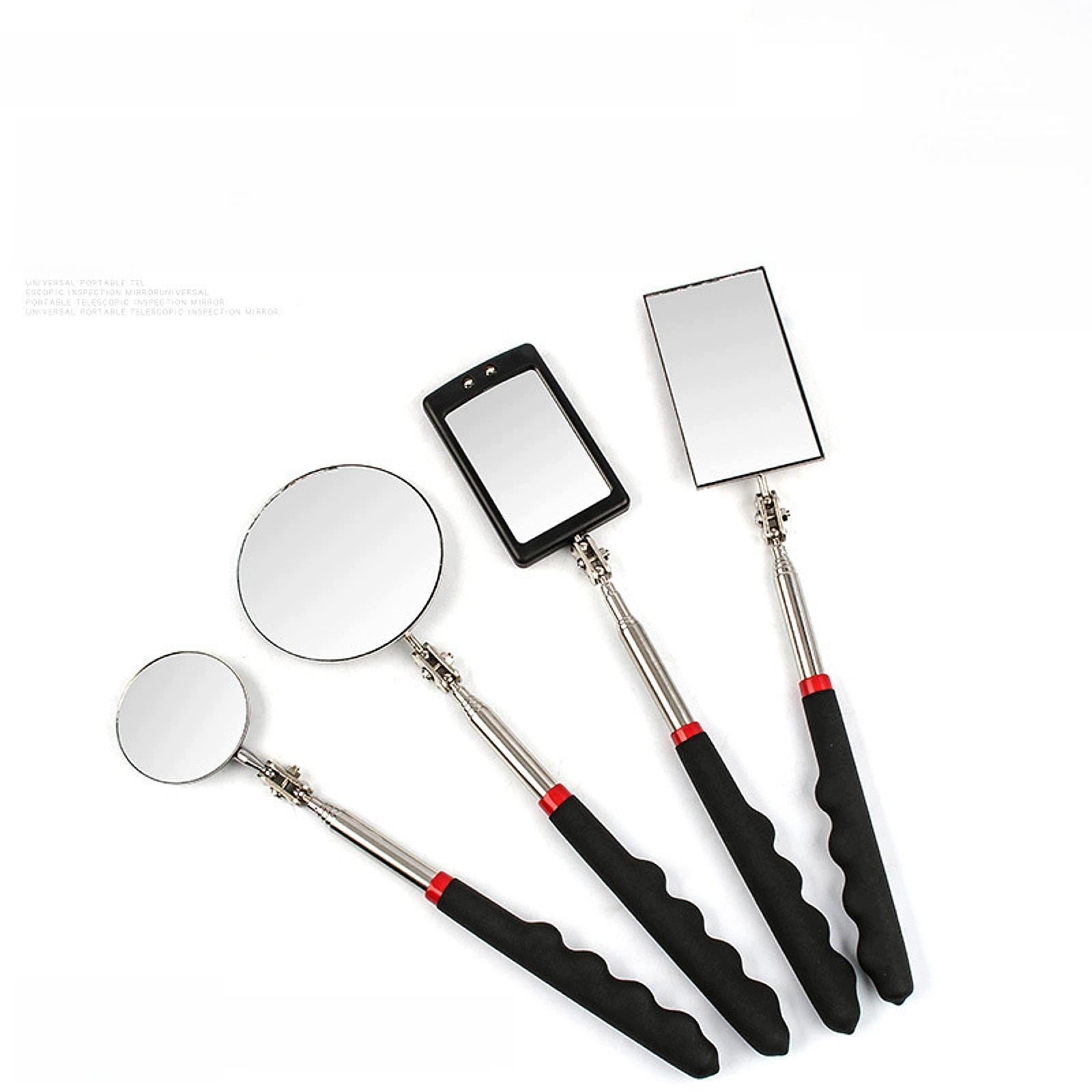 Automotive Inspection Mirror Auto Repair Tool Telescoping Adjustable 5cm Packaging status original