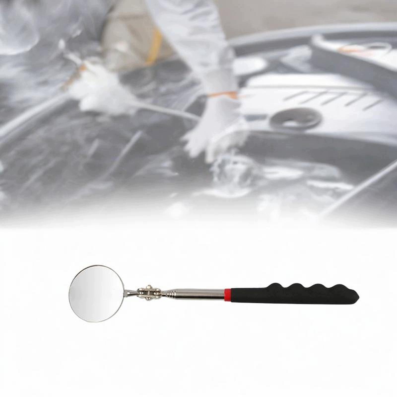 Automotive Inspection Mirror Auto Repair Tool Telescoping Adjustable 5cm