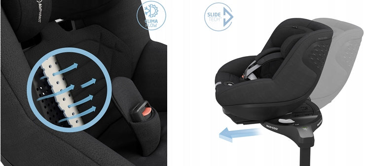 Autosedačka Maxi-Cosi Pearl 360 Pro 0-18 kg Authentic Graphite s Weight category 0-18 kg