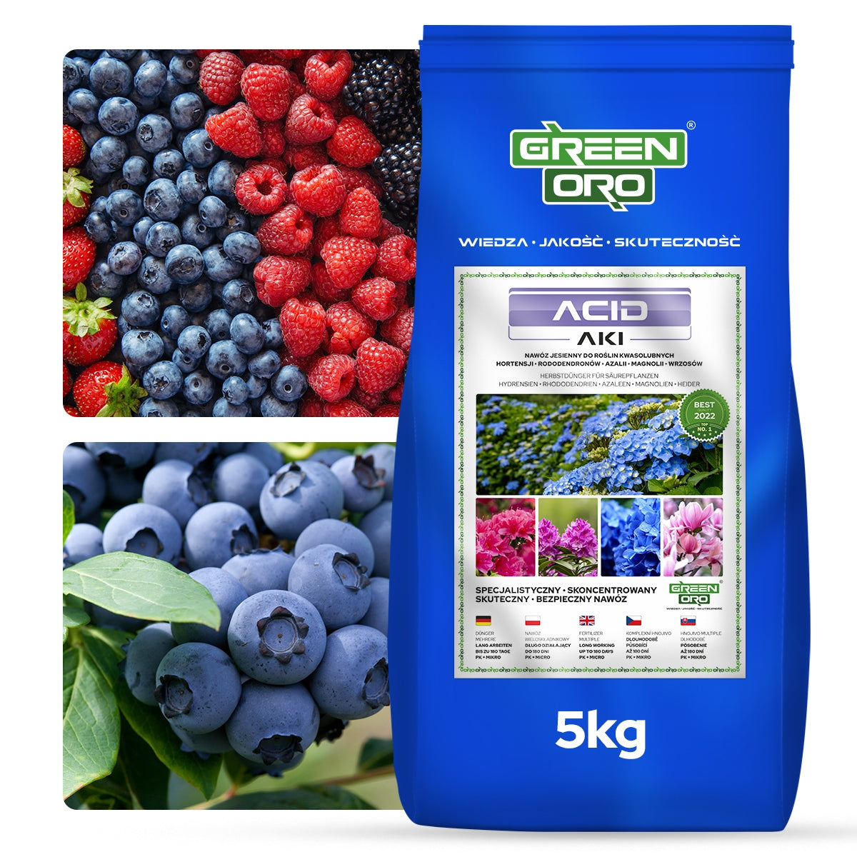 Autumn Fertilizer for Blueberries ACID AKI Long Acting 180 days