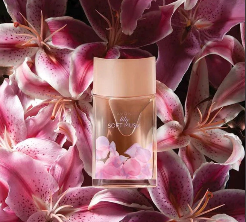 Avon - Eau de toilette LILY SOFT MUSK - UNIQUE Packaging status original