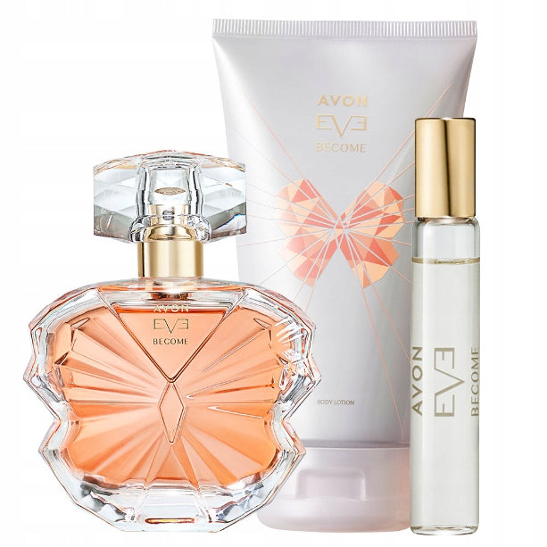 Avon Eve Become Cosmetics Set Perfume 3in1