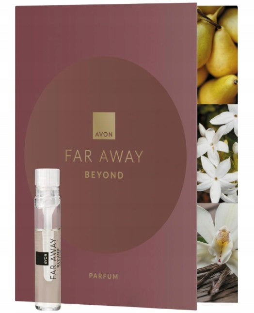 Avon FAR AWAY BEYOND sample Eau de Parfum original